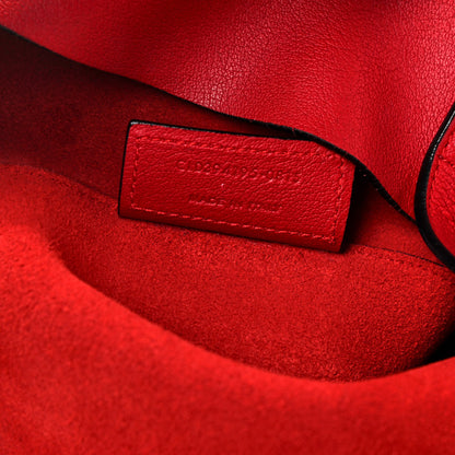 Saint Laurent Calfskin Large Shopping Tote Rouge Eros 6 of 7