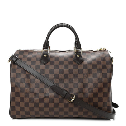 Louis Vuitton Damier Ebene Speedy Bandouliere 35 1 of 6