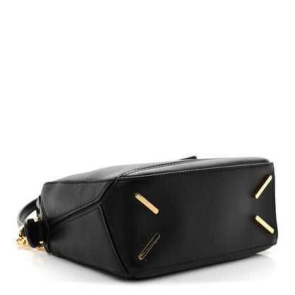 Loewe Nappa Lambskin Featherlight Mini Puzzle Bag Black 4 of 9