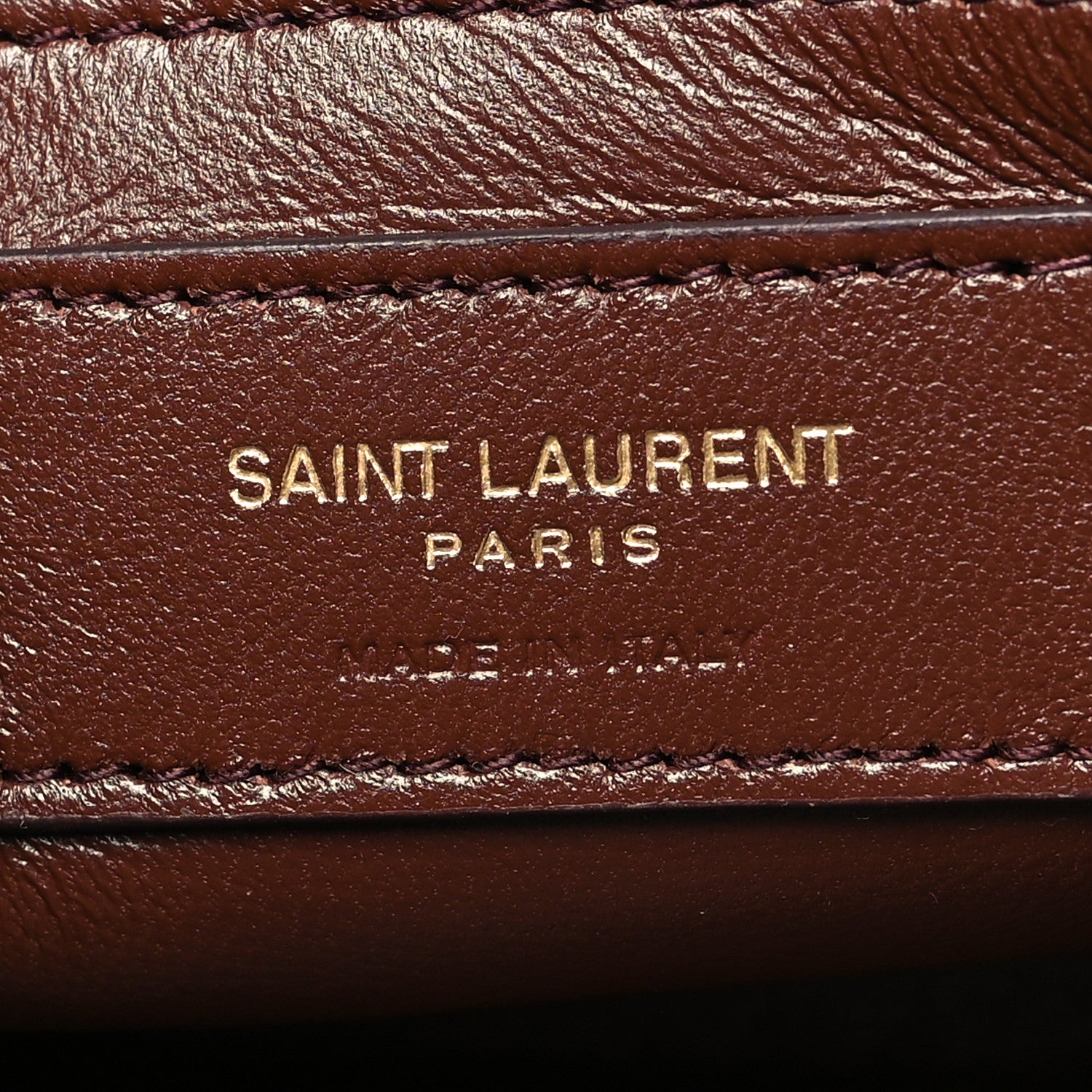 Saint Laurent Raffia Monogram Tassel Kate 99 Dark Nude 6 of 10