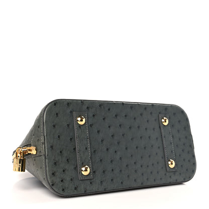 Louis Vuitton Ostrich Alma PM 4 of 8