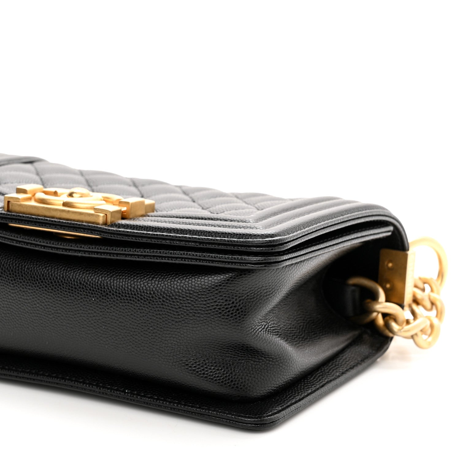 Chanel Caviar Quilted Small Boy Flap Black 10 of 10