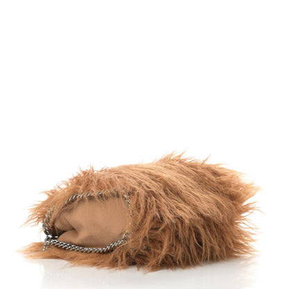 Stella McCartney Eco Fur Mini Falabella Tote Camel 4 of 11