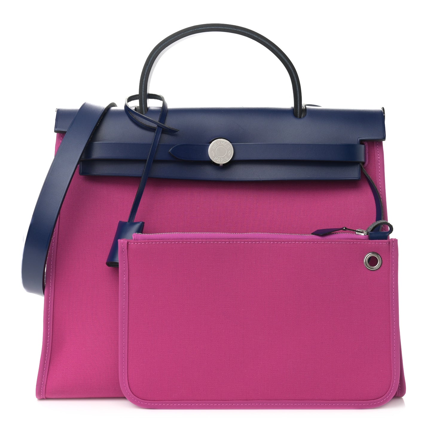Vache Hunter Toile Officier Herbag Zip 31 PM Magnolia Bleu Saphir