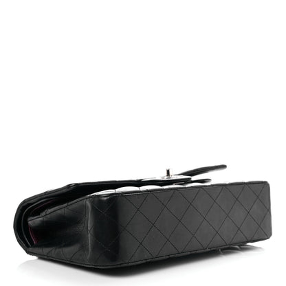 Chanel Lambskin Quilted Medium Double Flap Black 3 of 8