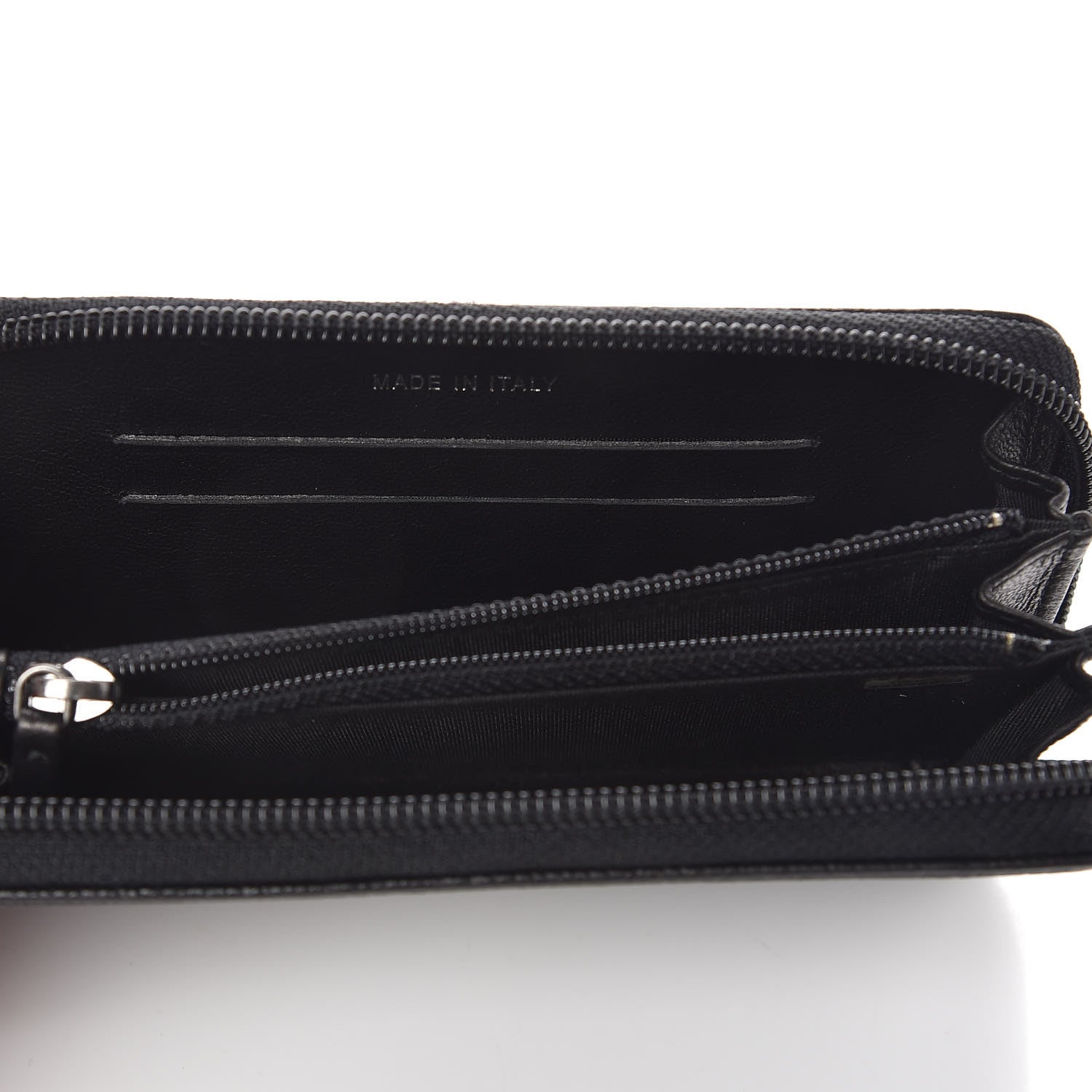 Chanel Caviar Quilted Small Boy Zip Around Wallet Black 9 of 11