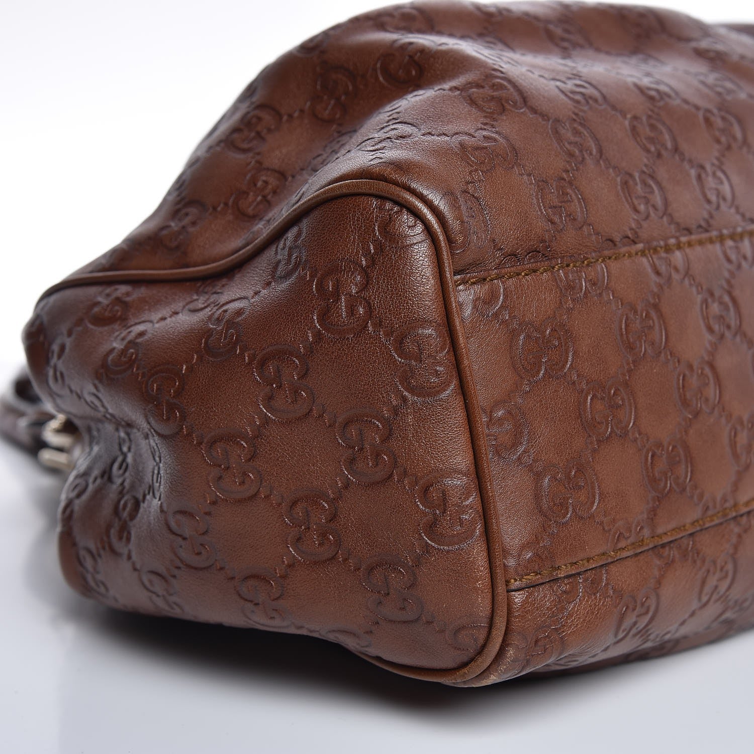 Gucci Guccissima Medium Sukey Tote Brown 8 of 11