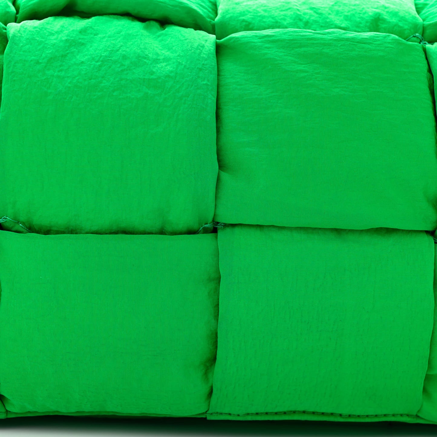 Nylon Intrecciato Padded Tech Cassette Bag Parakeet