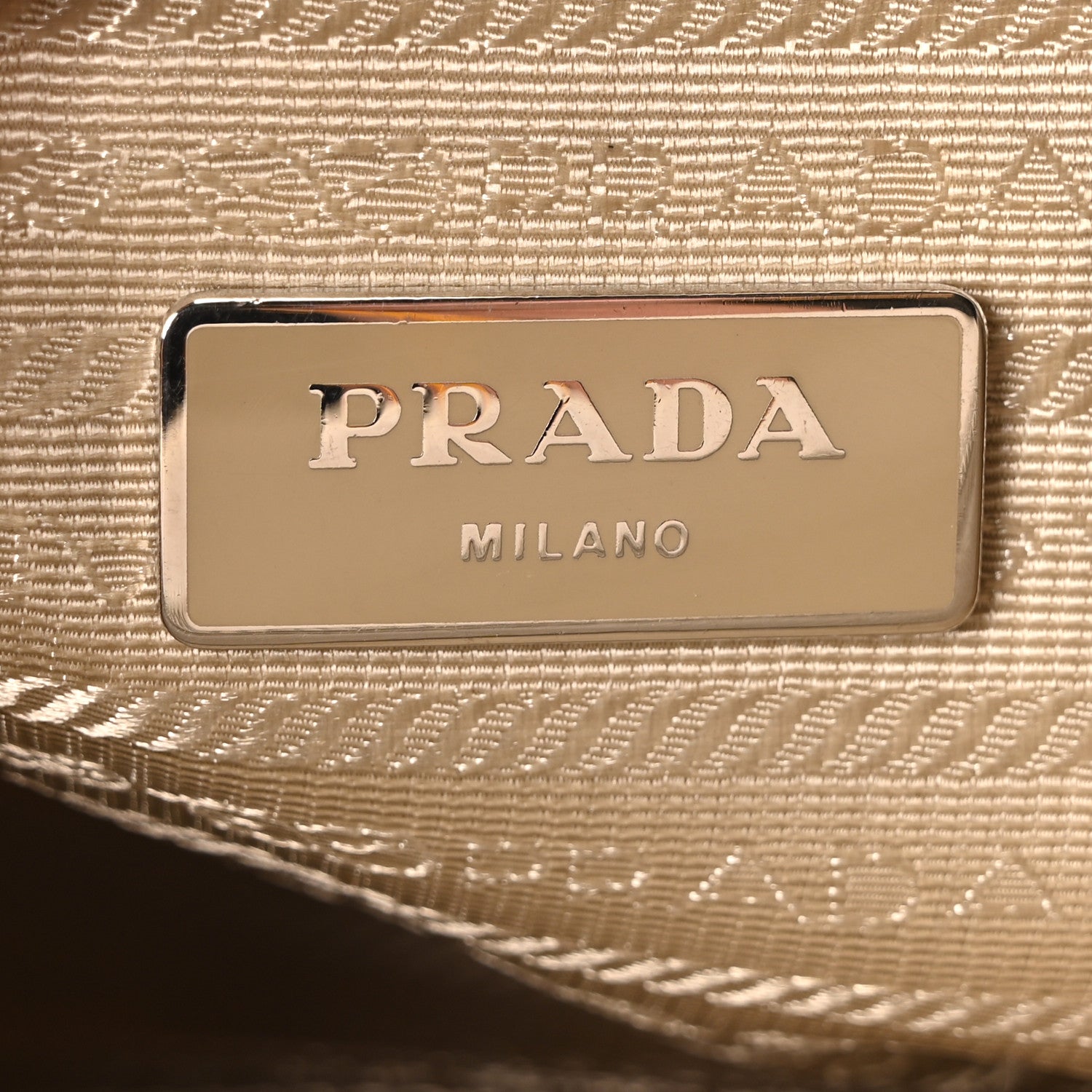 Prada Nylon Saffiano Bi-Color Tote Grey 6 of 10