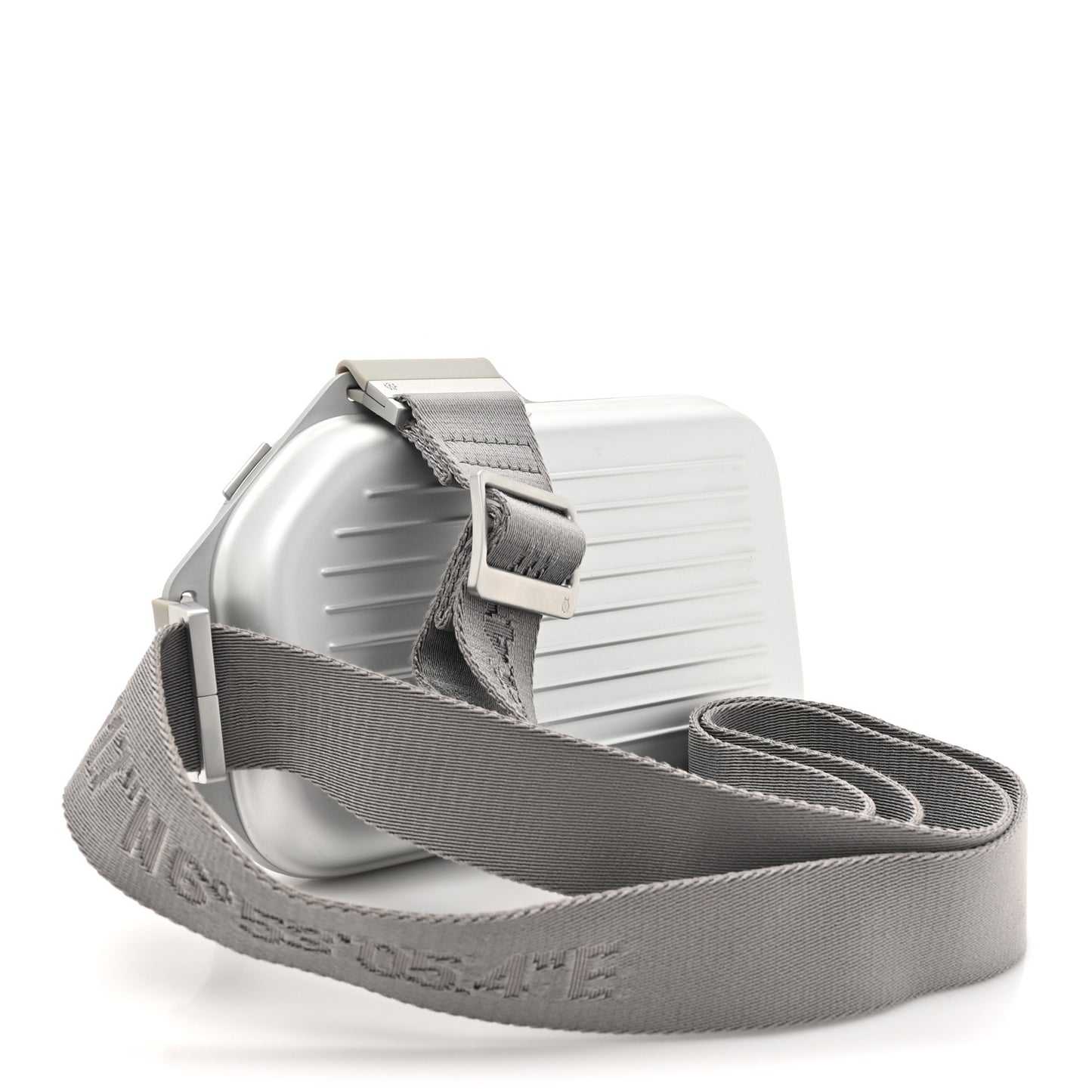 Aluminum Personal Sling Clutch Silver