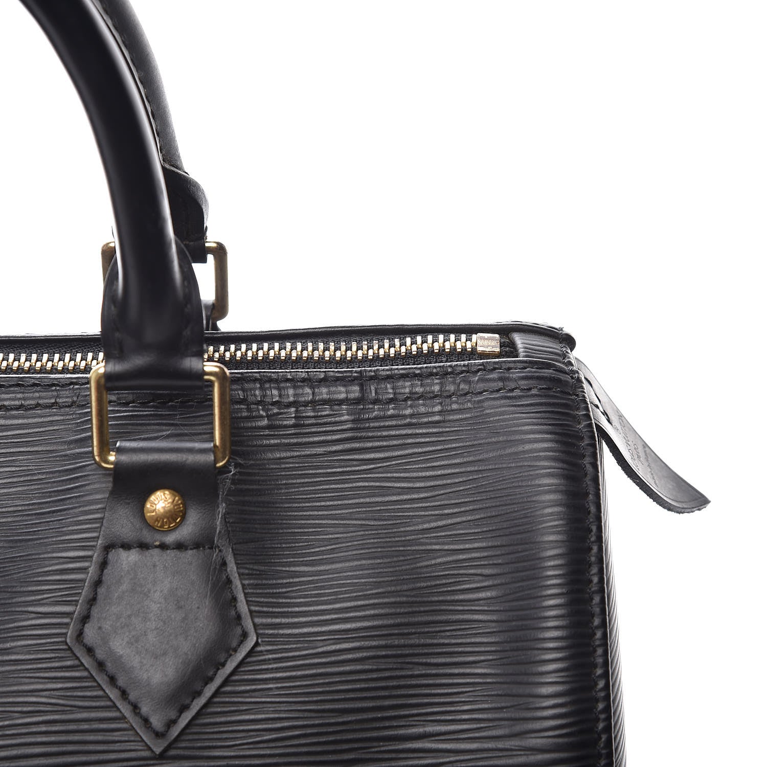 Louis Vuitton Epi Speedy 25 Black 16 of 19