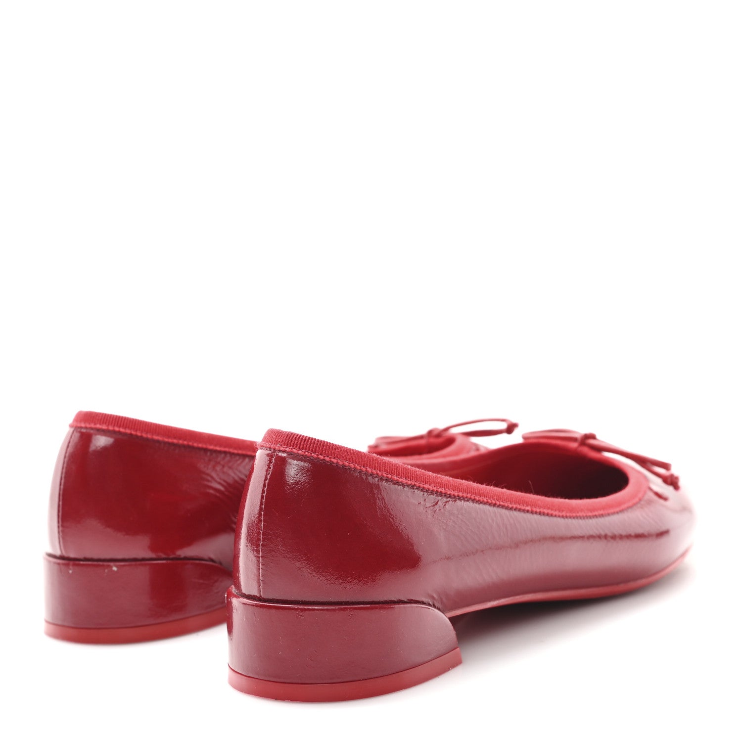 Christian Louboutin Patent Sweetie Jane Ballerina Flats 36.5 Loubi 5 of 9