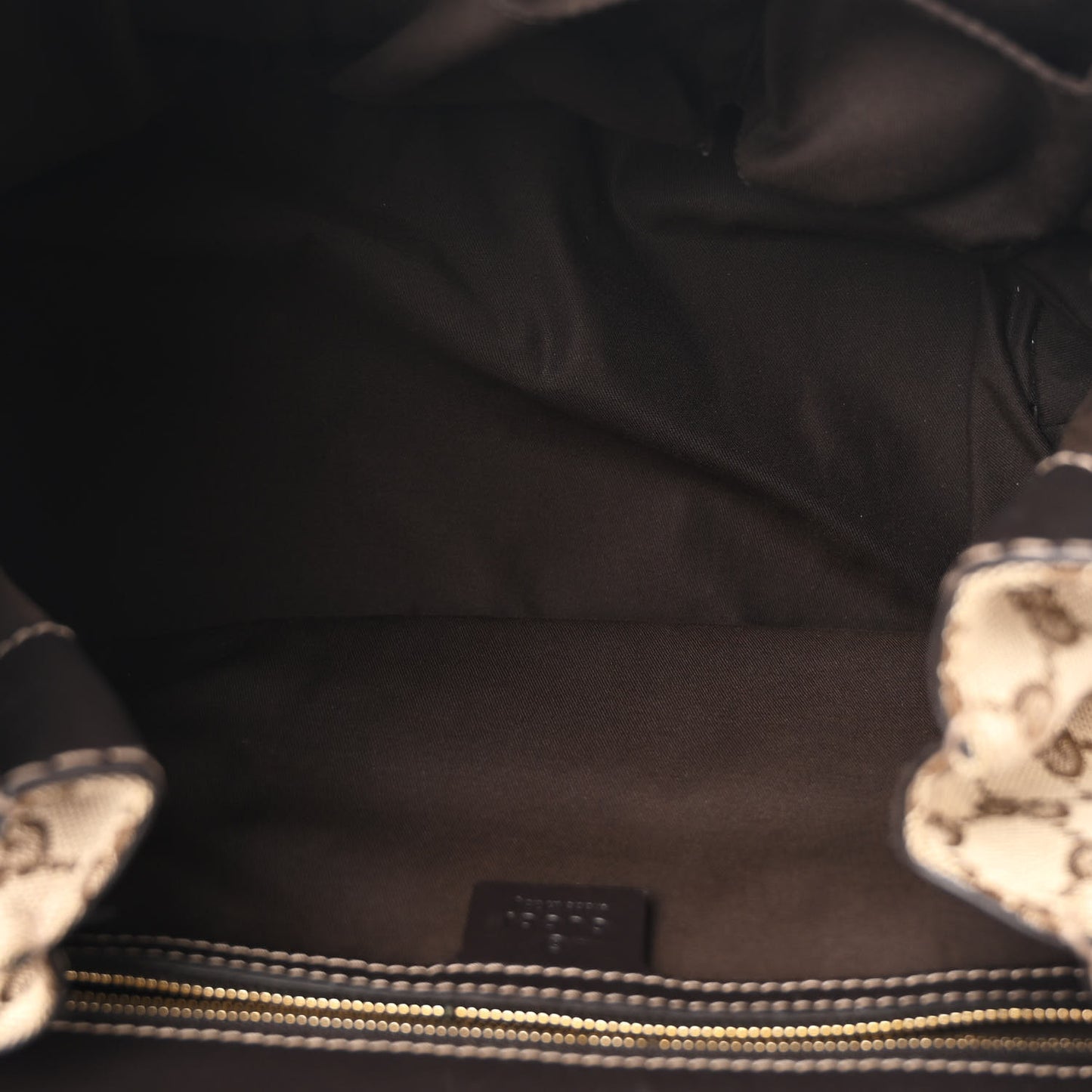 Monogram Large Queen Tote Brown