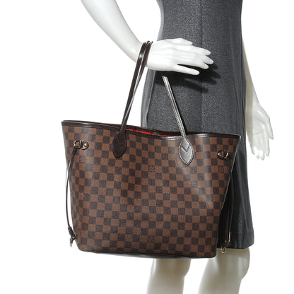 Louis Vuitton Damier Ebene Neverfull MM 2 of 7
