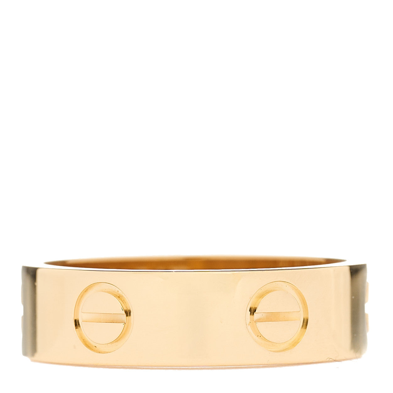 18K Yellow Gold 5.5mm LOVE Ring 55 7.25