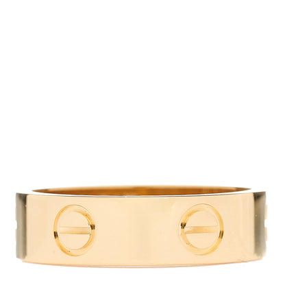 Cartier 18K Yellow Gold 5.5mm LOVE Ring 55 7.25 3 of 5