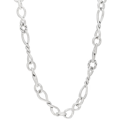 David Yurman Sterling Silver Continuance Chain Necklace 1 of 3