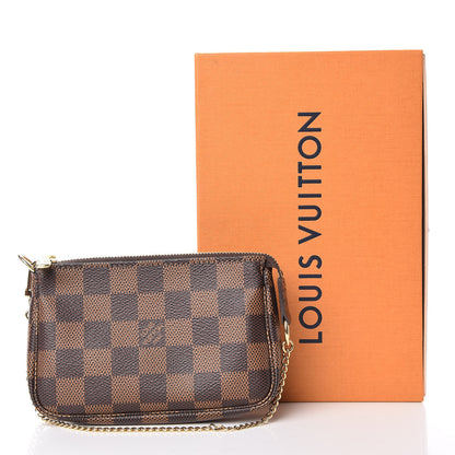 Louis Vuitton Damier Ebene Mini Pochette Accessories 8 of 8
