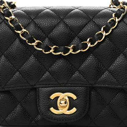 Chanel Caviar Quilted Mini Square Flap Black 8 of 15