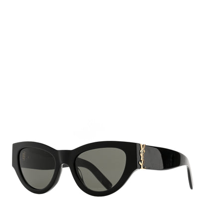 Saint Laurent Acetate Sunglasses SL M94 Black 1 of 7