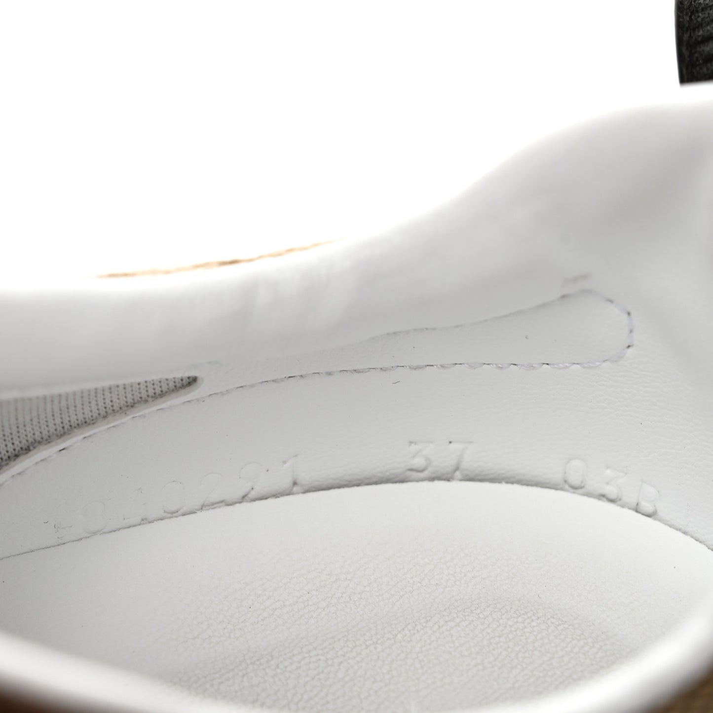 GG Suede Monogram Web Re-Motion Sneakers 37 Beige