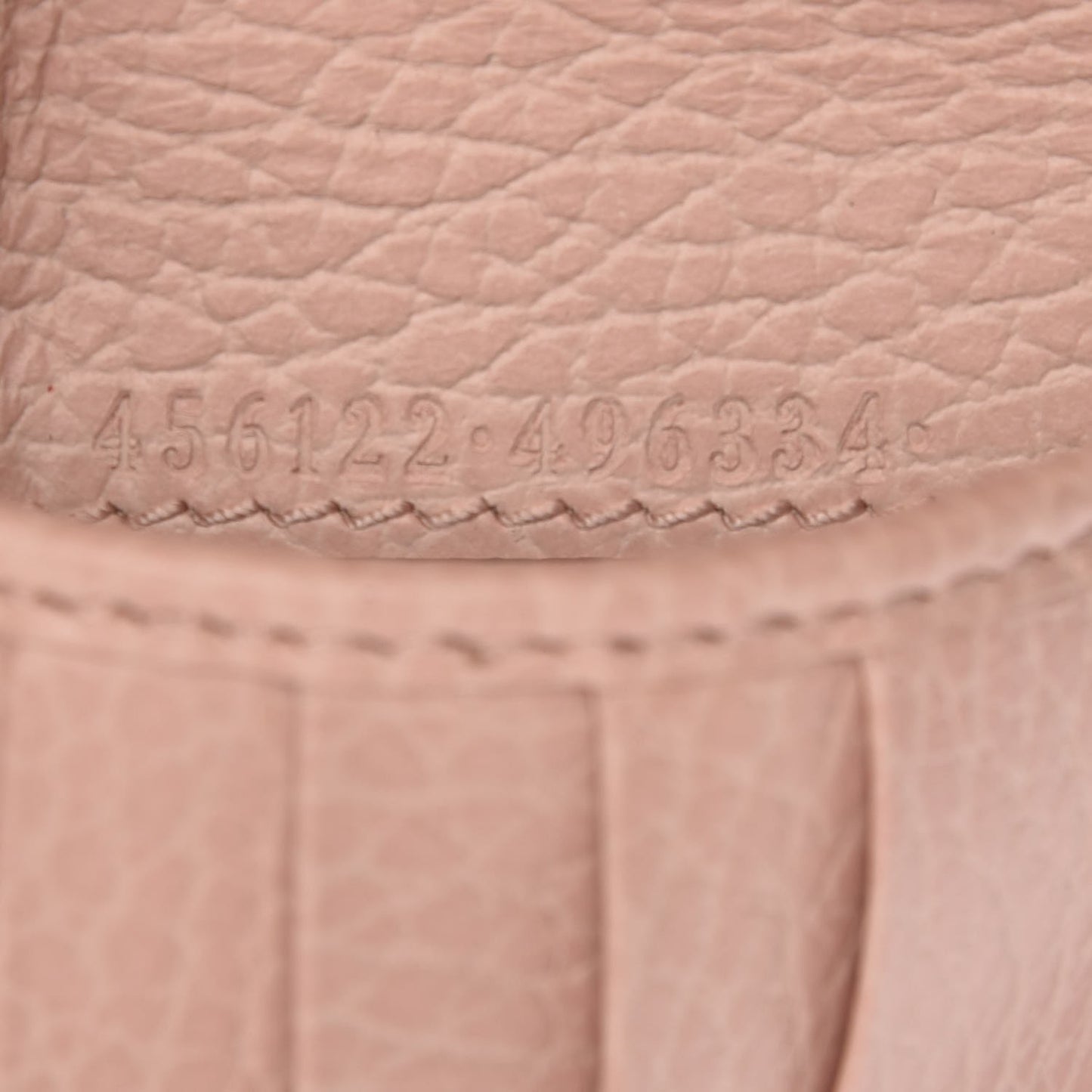 Dollar Calfskin Double G French Flap Wallet Perfect Pink
