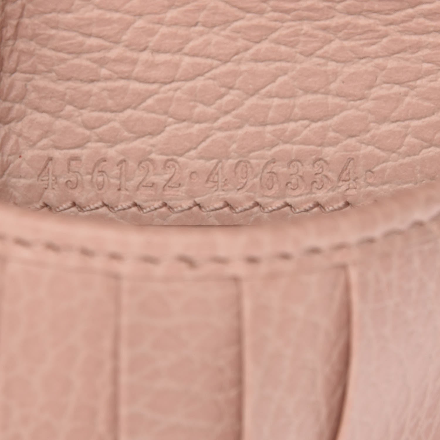 Gucci Dollar Calfskin Double G French Flap Wallet Perfect Pink 7 of 8