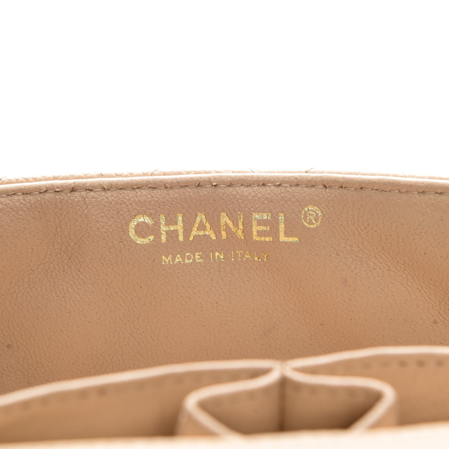 Chanel Caviar Quilted East West Flap Beige Clair 6 of 8