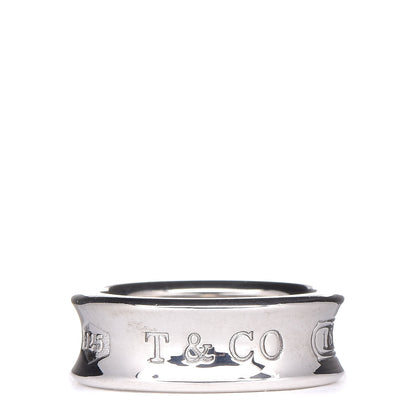 Tiffany Sterling Silver 1837 Ring 49 5 1 of 6