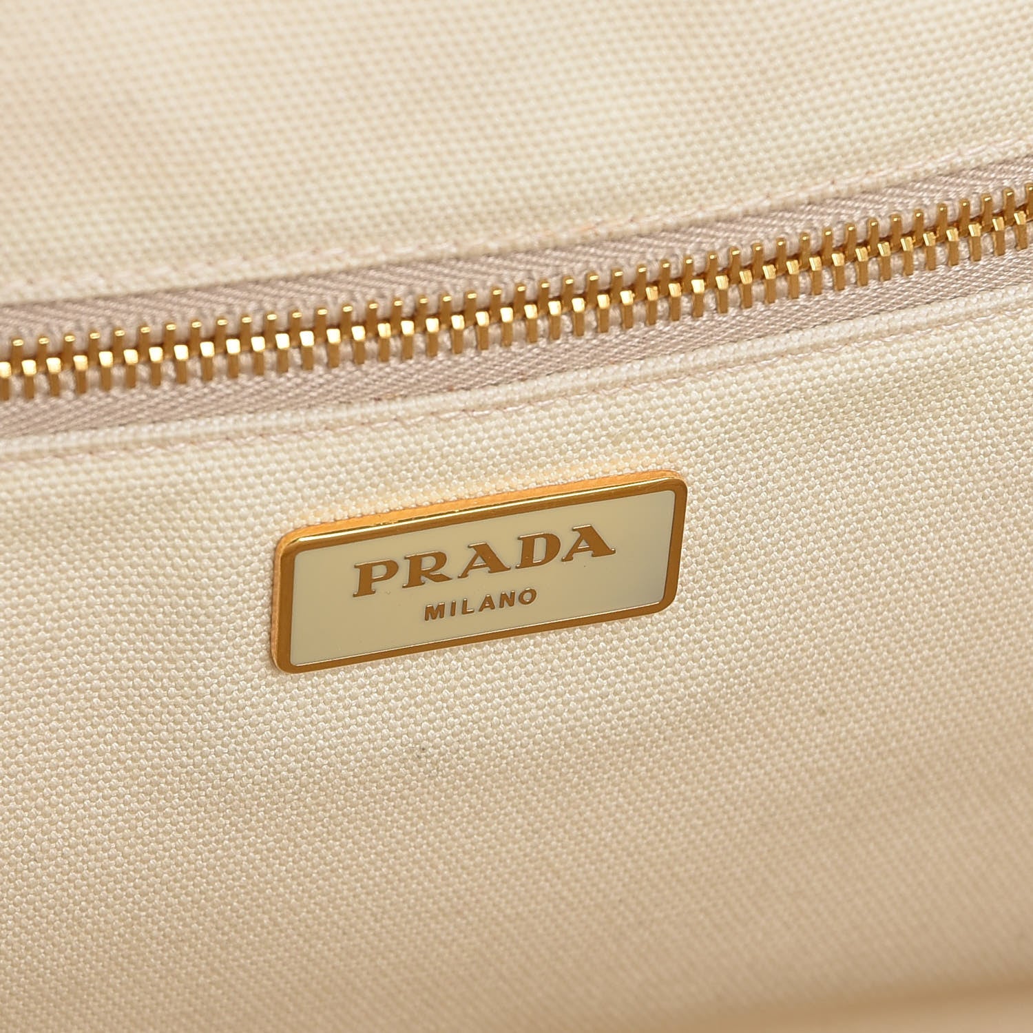 Prada Canapa Stampata Tote Black Mimosa 6 of 8