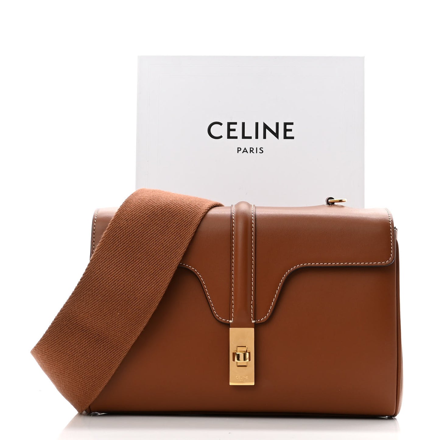 Smooth Calfskin Teen Soft 16 Shoulder Bag Tan