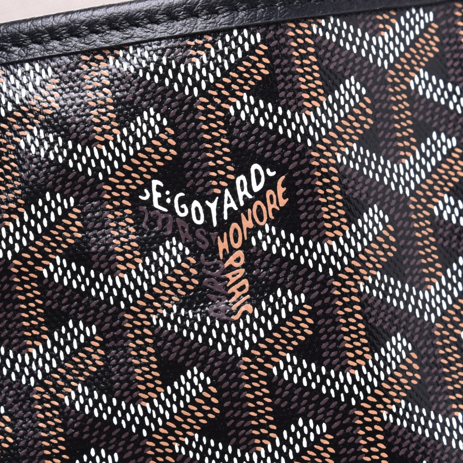 Goyard Goyardine Saint Louis PM Black 6 of 8