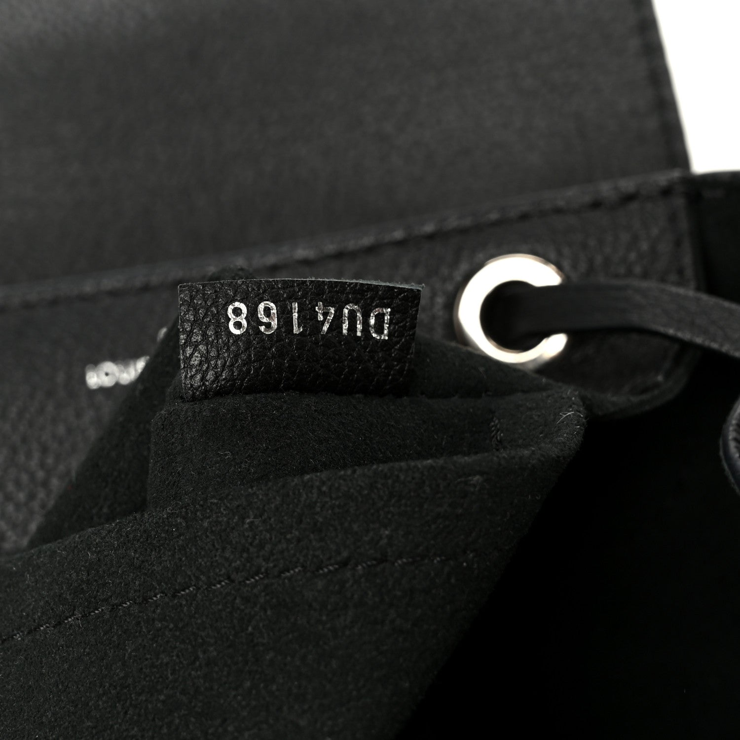 Louis Vuitton Calfskin Lockme Mini Backpack Black 7 of 11