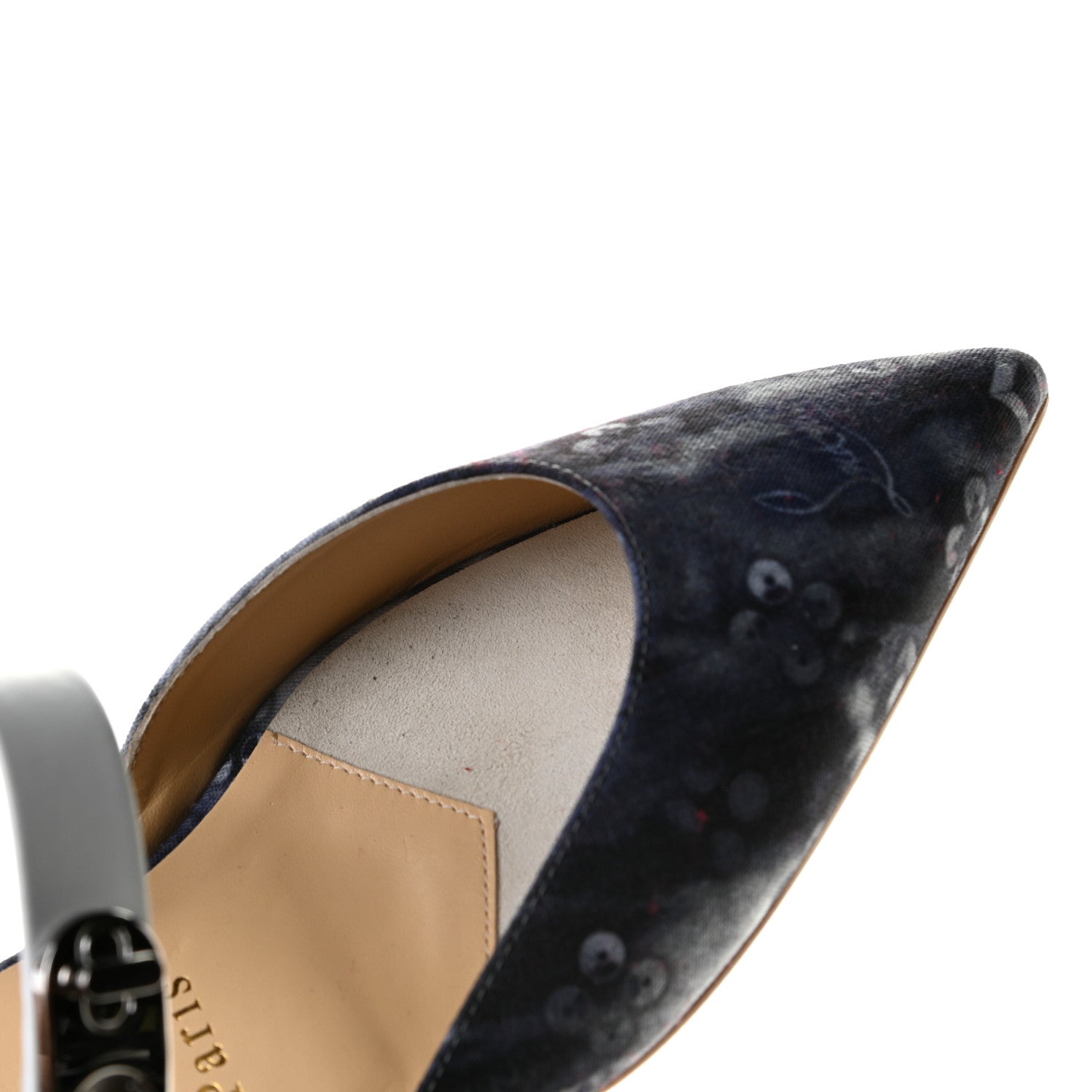 Christian Louboutin Jeans Punk Loubi Choc Lock Flats 37 Multicolor 9 of 11