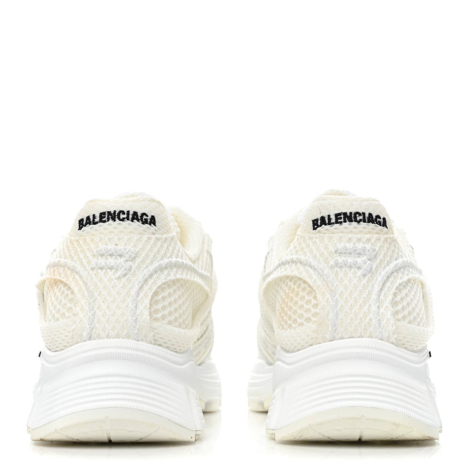 Balenciaga Fabric Mesh Womens Phantom Sneakers 36 White 4 of 12