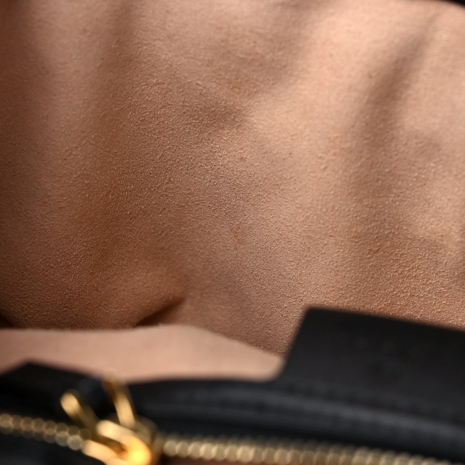 Gucci Monogram Matelasse Diagonal Small GG Marmont Shoulder Bag Beige Black 11 of 11