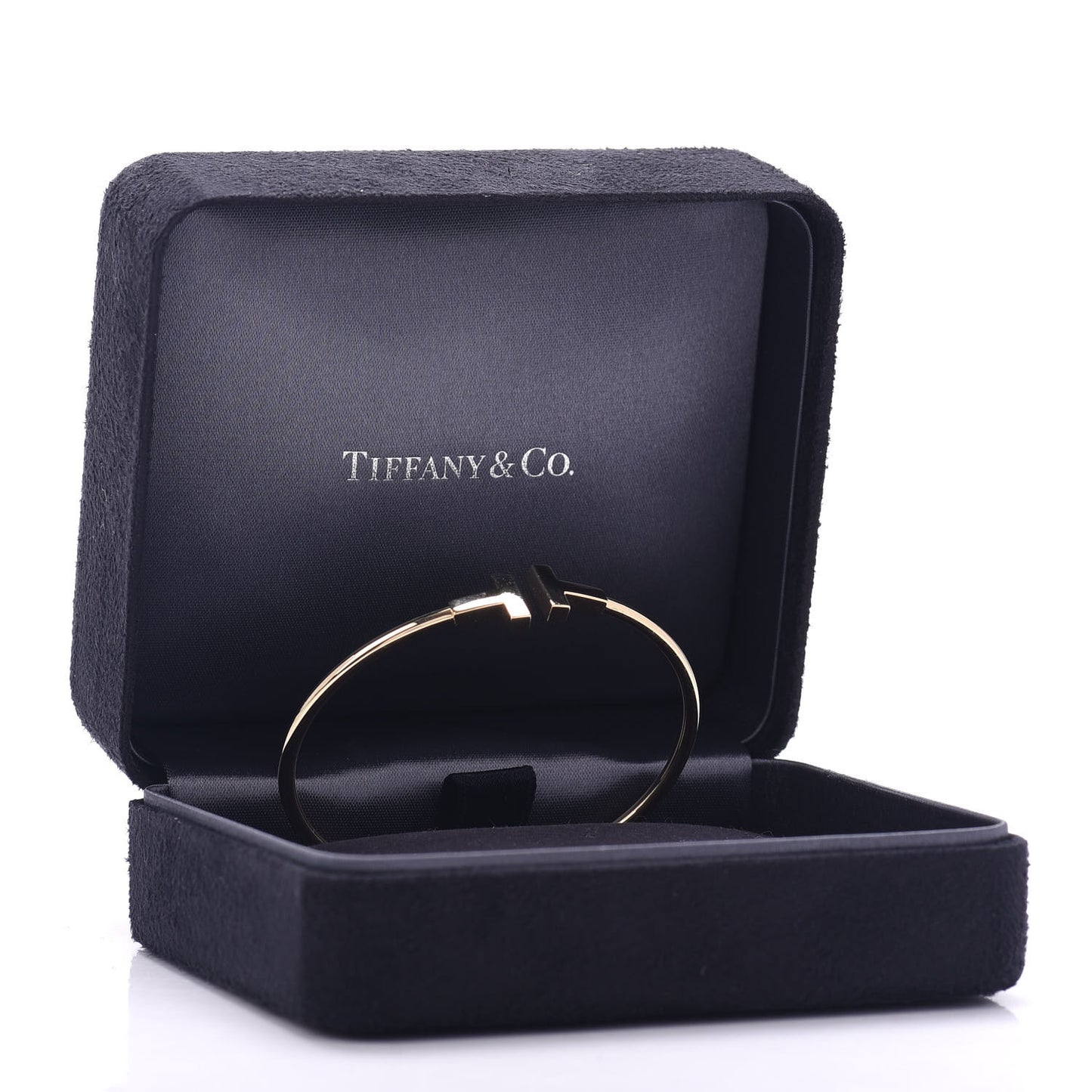 18K Yellow Gold T Wire Bracelet