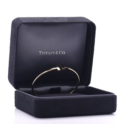 Tiffany 18K Yellow Gold T Wire Bracelet 5 of 5
