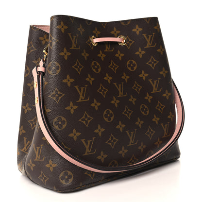 Louis Vuitton Monogram Neonoe MM Rose Poudre 3 of 9