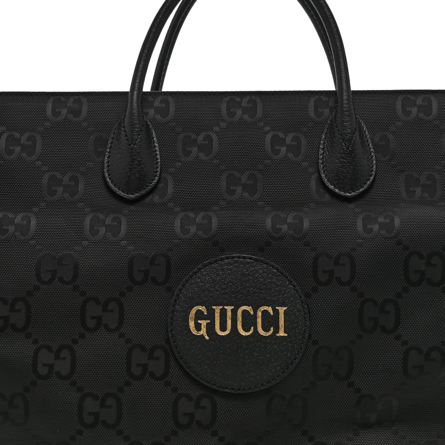 Gucci Econyl Nylon Monogram Large Off The Grid Tote Bag Black 9 of 11