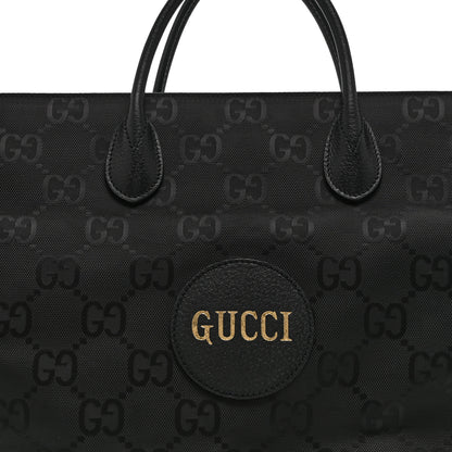 Gucci Econyl Nylon Monogram Large Off The Grid Tote Bag Black 9 of 11