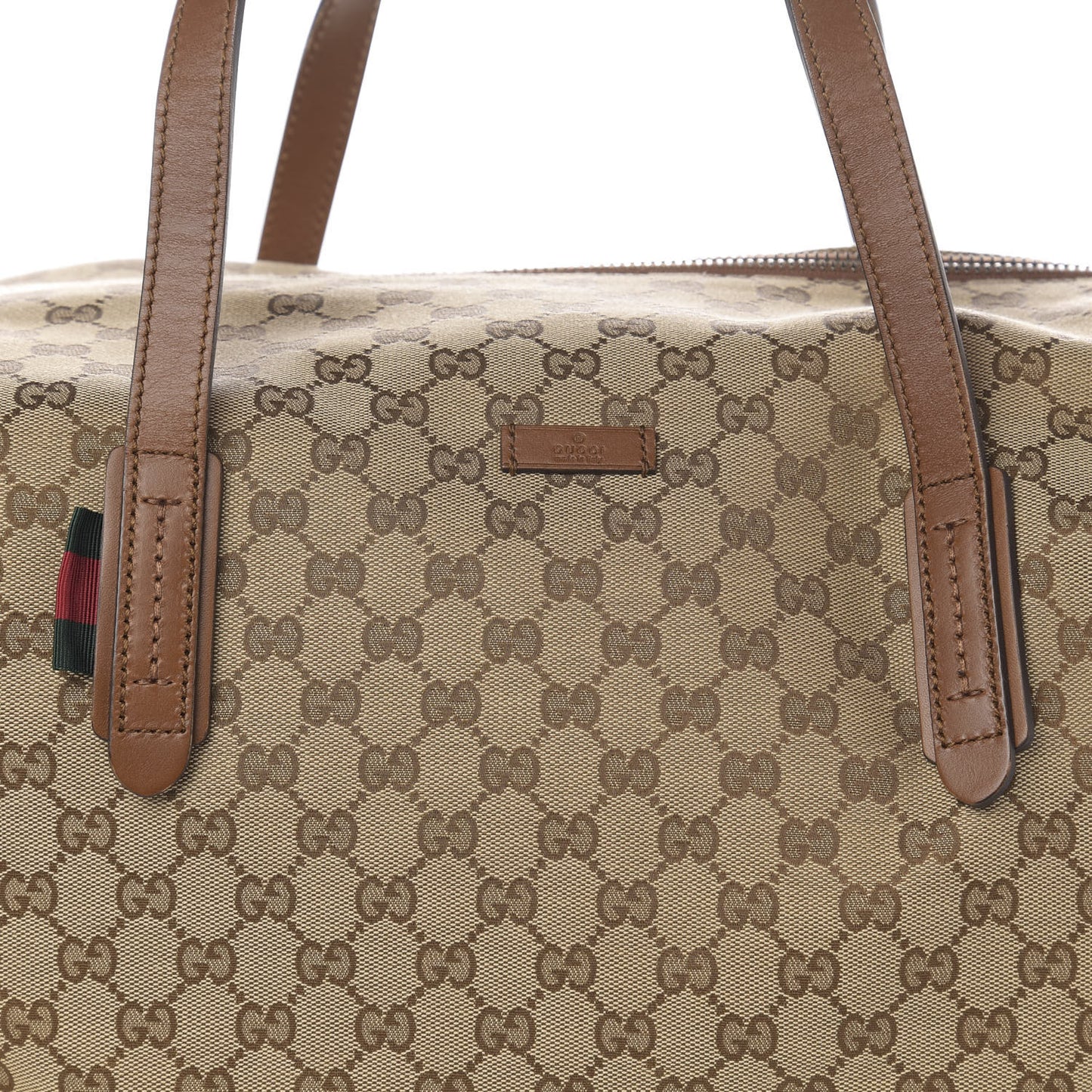 Monogram Carry-On Duffle Bag Brown