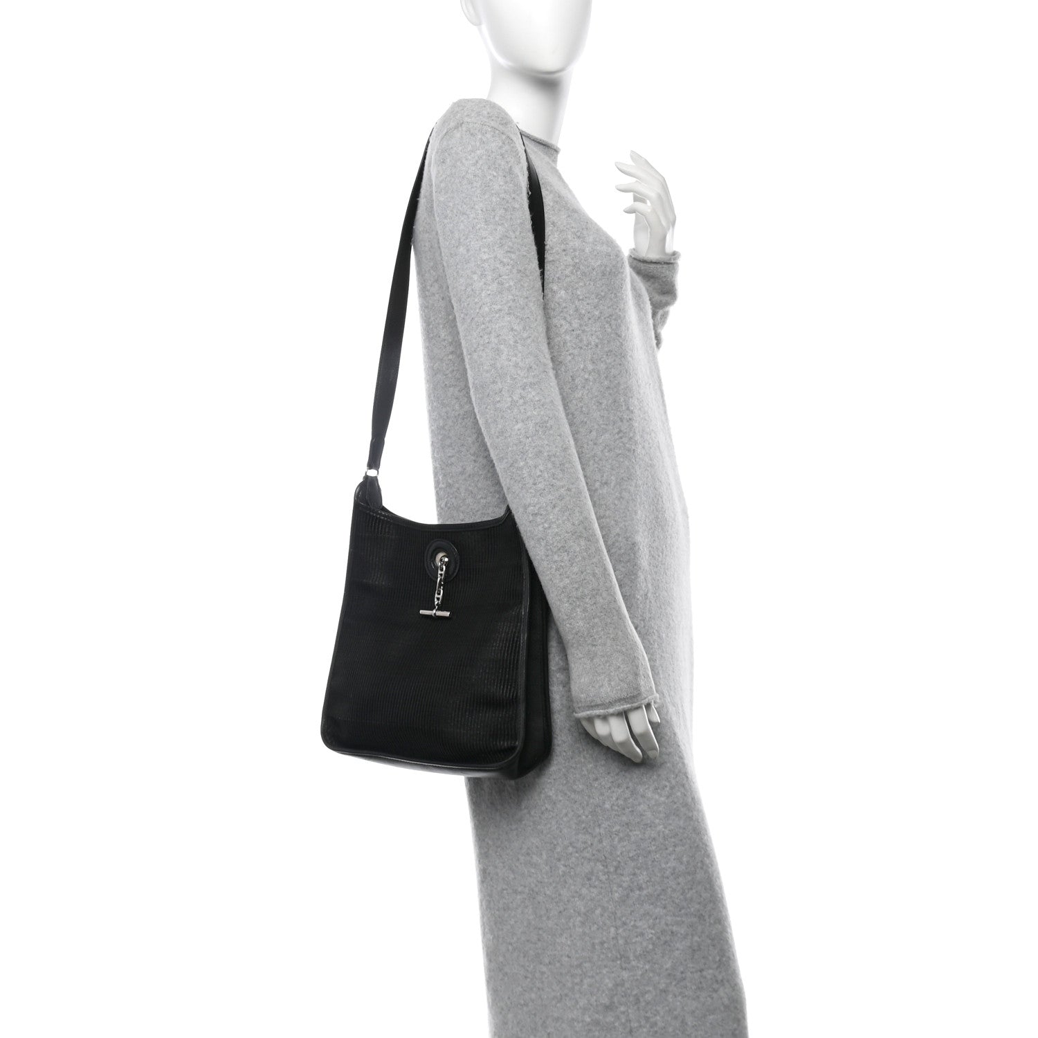 Hermes Crinoline Gulliver Vespa PM Black 2 of 11