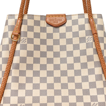 Louis Vuitton Damier Azur Propriano Rose Ballerine 7 of 9