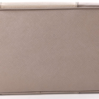 Prada Saffiano Lux Bi-Color Promenade Tote Argilla Pomice 17 of 19