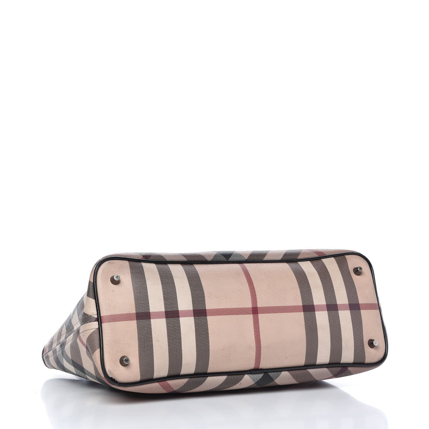 Burberry Supernova Check Regent Tote Black 4 of 9