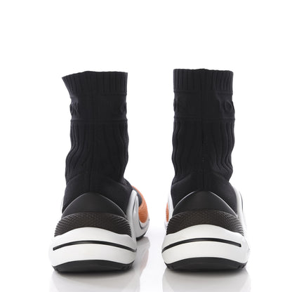 Louis Vuitton Stretch Textile LV Archlight Sneaker Boots 38.5 Black Orange 7 of 11