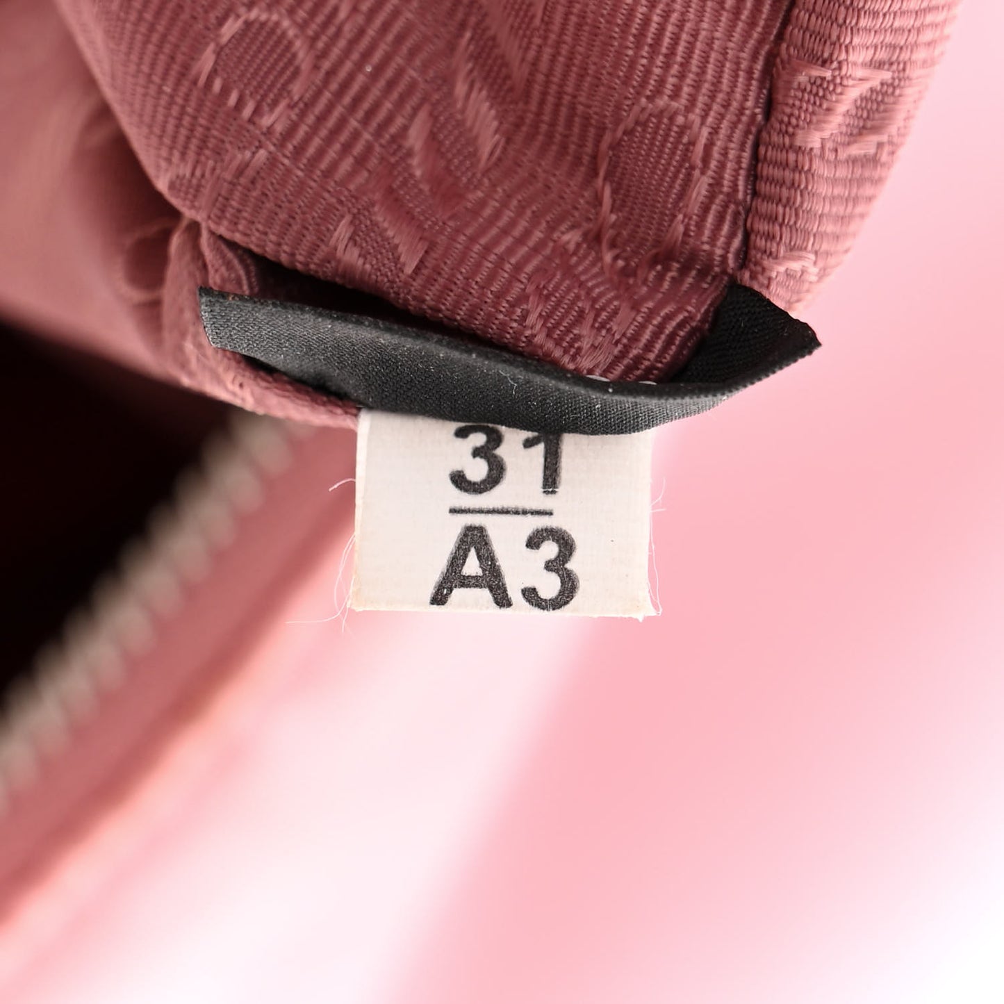 Re-Nylon Saffiano Mini Re-Edition 2005 Bag Rosa