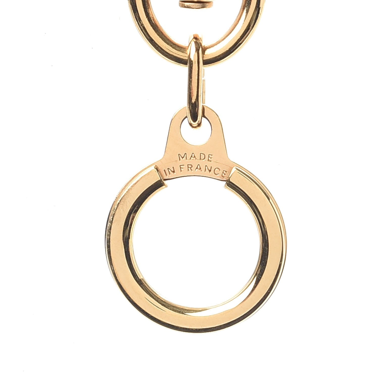 Louis Vuitton Pochette Extender Key Ring Gold 3 of 4