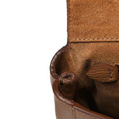 Mulberry Small Classic Grain Calfskin Medium Lily Flap Brown 12 of 14